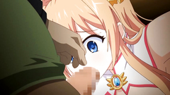 Long-haired busty hentai chick needs hard fuck