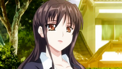 Seductive brunette secreatry gets filled with cum