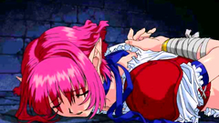 Petite teen with nice tits in fantasy monster fuck