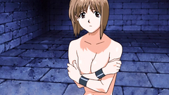 Petite teen with nice tits in fantasy monster fuck