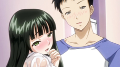 OMG, that brunette slut can't hold her lust at all!