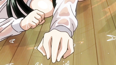 OMG, that brunette slut can't hold her lust at all!