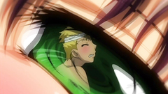 Young and busty babes in swimsuits attacked by horny tentacles