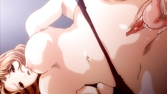 Lustful games of busty hentai cuties in BDSM style