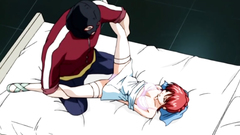 Young redhead babe in stockings creampied in her shaved pussy