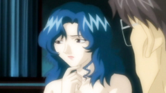 Young hentai chicks practice in cock-sucking process