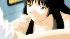 Young hentai chicks practice in cock-sucking process