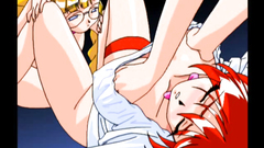 Young and seductive babes love kinky lesbian games