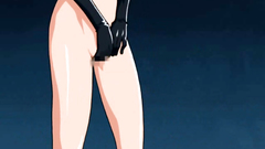 Short-haired naked babe takes the facial after a nice fuck