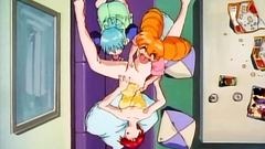 Two curious teens want to fuck with elder busty sister