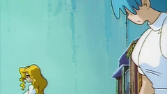 Naked teen girls in erotic porn toon with monsters