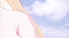 Sexy young blone babe in action hentai cartoon