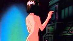 Seductive brunette babe with nice tits gets deeply penetrated in her cunt