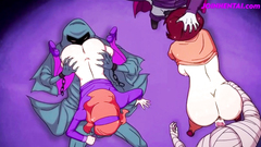 Daphne And Wilma Get Fucked With Monsters In Their Own Gangbang ( Hentai Cartoon )