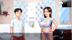 Summertime Saga Gameplay Spying on Sexy Slut Jenny [Commentary on Erotic Game]