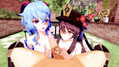 【MMD】4K-Helltaker Dance(原神璃月编2)