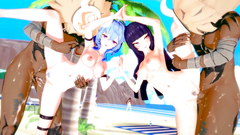 【MMD】4K-Helltaker Dance(原神璃月编2)