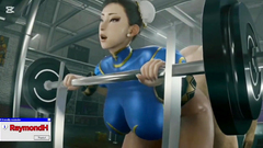 Hentai Chun-Li Animation