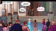 Elsa helps Anna by lending her pussy to become a mother (part 2)