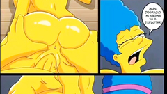 Marge fucks the gym coach