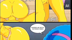 Marge fucks the gym coach