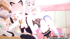 Futa Furry Cat Anal Sex And Creampie | Best Futa Furry Animation 4k 60fps