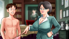 Iam make seen with my nebour hood aunty in summer time saga