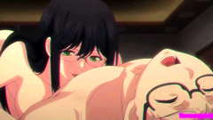 Big Tits Hentai Babe Gets WILD in POV Creampie Ride