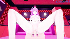 Himemori Luna and I have intense sex in a secret room. - Hololive VTuber POV Hentai