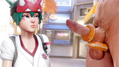 Hot girls sucking big dicks Compilation SFM [Bewyx]