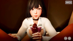 【Hentai 3D Game】インモラルメイドトイレでフェラ 3Dエロアニメ｜エロ同人｜Hentai｜Anime｜Doujin