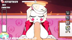 Charlie Morningstar Sloppy Deepthroat Cum In Mouth - Hole House Game