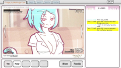 Nicole Risky Job - Camgirl shows her tits and fingering her pussy - All sex scenes 100% Game