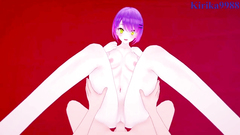 Tokoyami Towa and I have intense sex at a love hotel. - Hololive VTuber POV Hentai