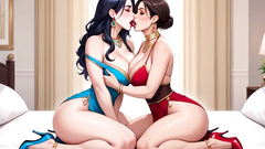 Secret Passions of Rich Indian Housewives – A Luxurious Lesbian Fantasy