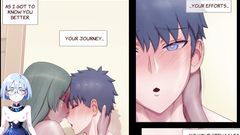 brunette milf gently fucked