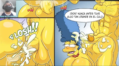 Marge Simpson Follada Anal - Esposa Infiel - Los Simpsons Hentai