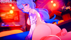 Ganyu gets Her Wet Pussy fucked until it gives out - Genshin Impact Sex