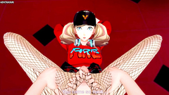 Ann Takamaki from Persona 5 Gives You An Amazing Footjob