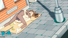 having sex in street #hentai cartoon