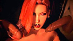 Caterina sing then give blowjob  -hentai anime