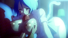 cat baby having sex  -hentai anime