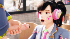D.Va Pranked  -hentai anime