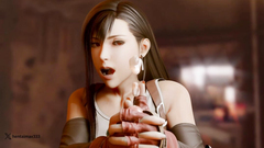Tifa play  -hentai anime
