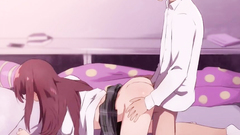 having sex with a classmate  -hentai anime