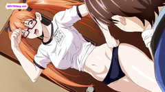 Tall anime volleyball babe rides a tiny cock and takes huge creamy load