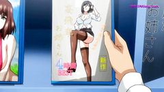Blushing blonde step sinks down and bounces hard on thick cock • Exclusive Hentai (Subbed)