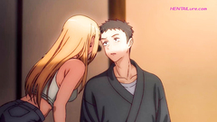 Blonde beauty Marin Kitagawa surrenders slow in Gojou’s strong arms ◈ Anime Parody
