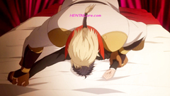 Fiery prince claims bride with soft yaoi kisses & deep loving gay animation sex