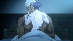 Fevered uke is healed all night by thick cock & raw thrusts ○ Dubbed Gay Anime